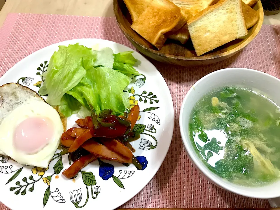 今朝の朝ご飯|Booパパさん