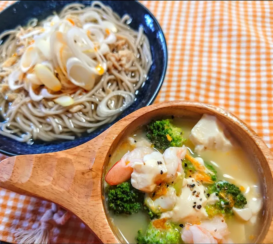 塩だし鶏そば
えび玉とうふスープ|マギーさん