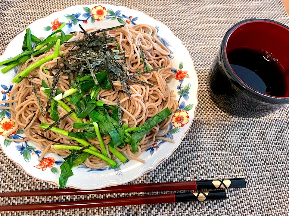 栃木のにら蕎麦|にゃふてんさん