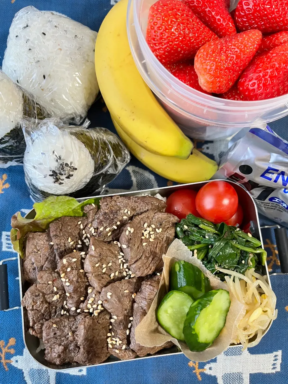 Snapdishの料理写真:試合日お弁当|Yoko  Ikedaさん