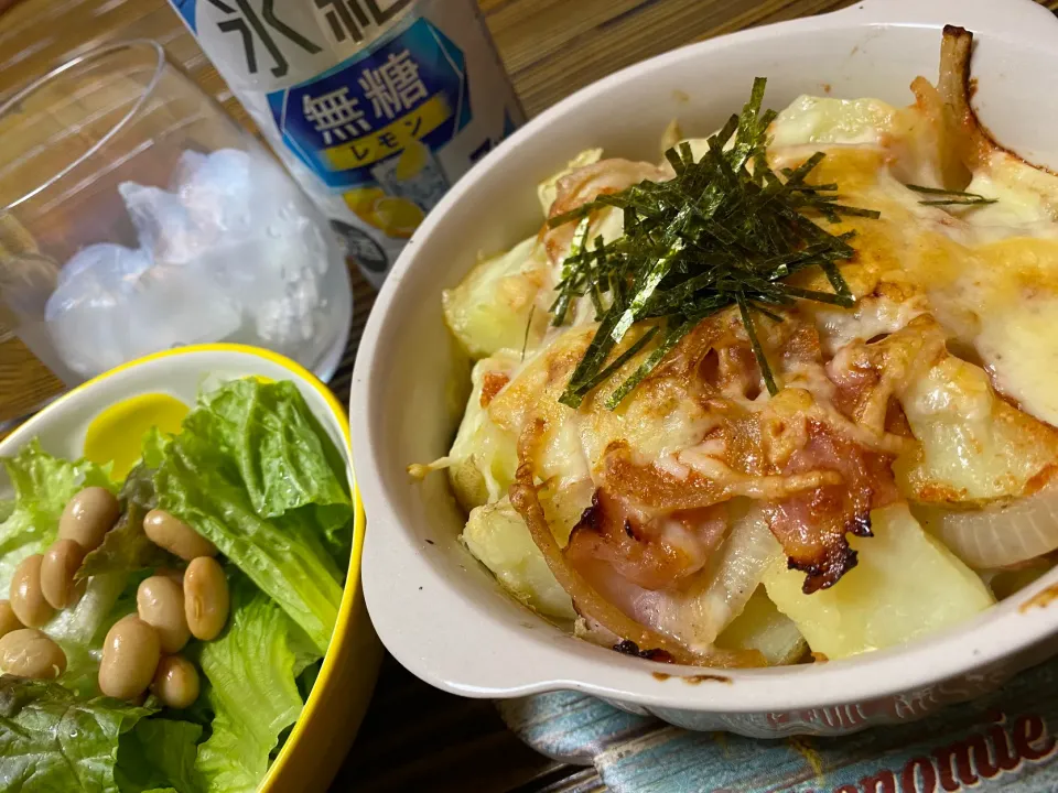 新じゃがの明太チーズ焼き|ようか✩.*˚さん