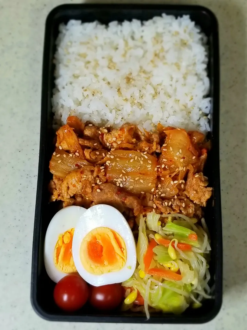 豚キムチ弁当🍱|ぱんだのままんさん