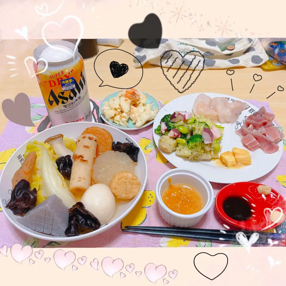 ４／７ ｔｈｒ 晩ごはん🍴＊○°|rinaronarさん