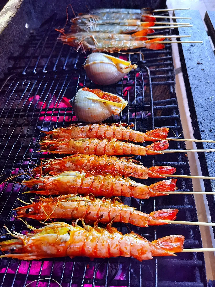 Bbq tiger prawn|Saigon Stationさん