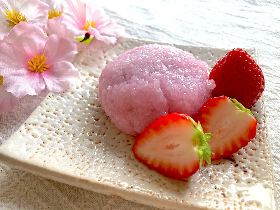 ＊いちご桜餅🍓🌸＊|＊抹茶＊さん