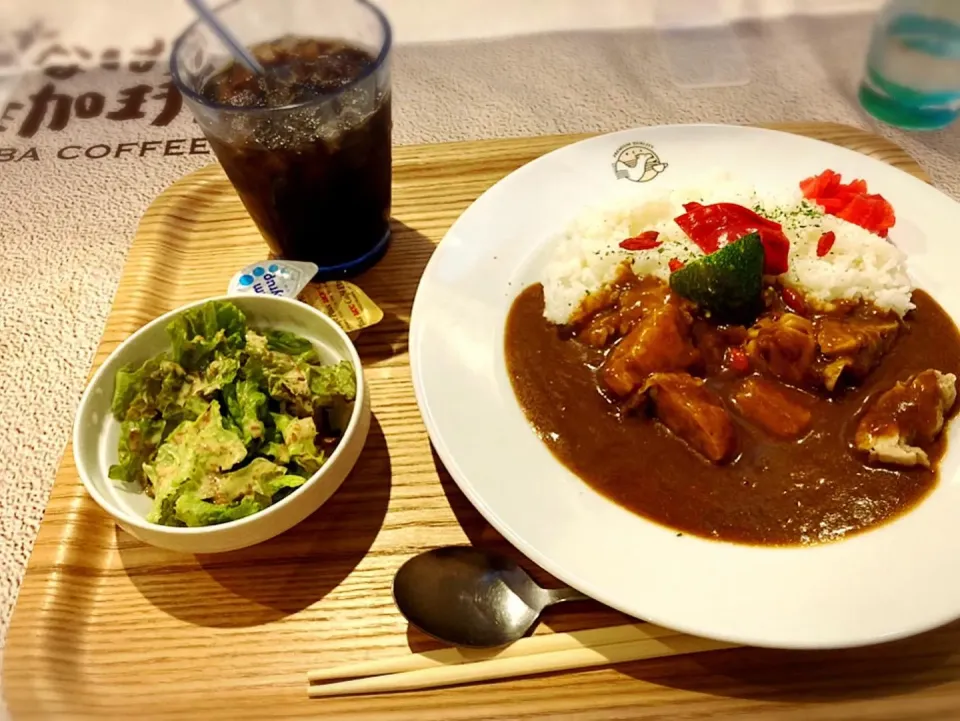 薬膳鳥取鶏カレー ¥930|Blue Moon Caféさん