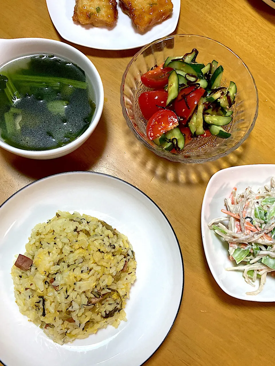 容子さんの料理 祝700投稿♡炊飯器で高菜炒飯☆とくちゃんおめでとう!!|𝕜𝕪𝟙𝟘𝟚𝟘𝟙𝟠さん