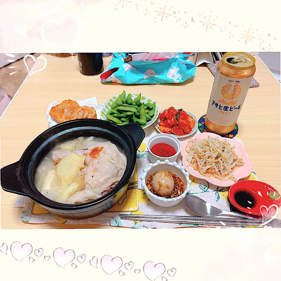 ４／８ ｆｒｉ 晩ごはん🍴＊○°|rinaronarさん