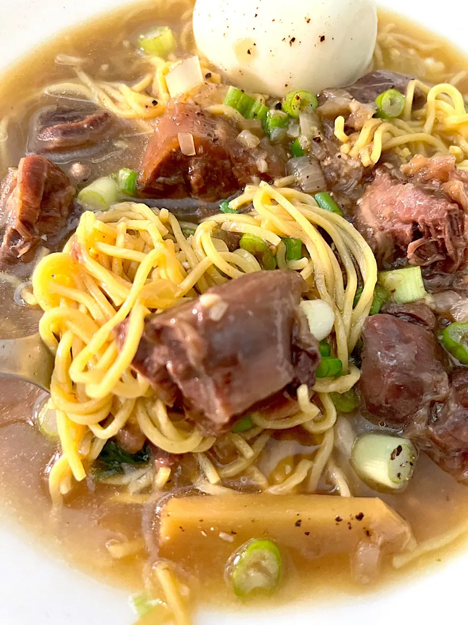 Hello Beef shank wonton noodle soup|🌺IAnneさん