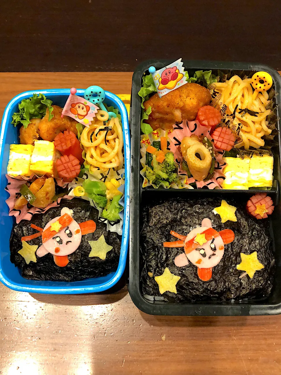 土曜保育弁当🍱ファイターカービィ⭐️|あゆぞーさん