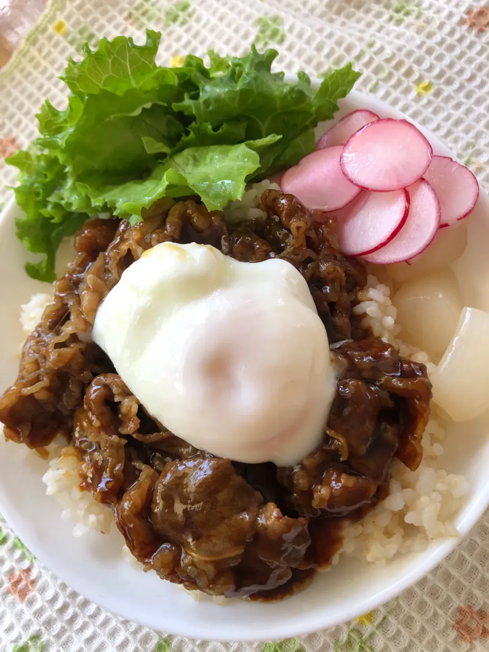 牛カルビ焼肉丼|harutomomamaさん