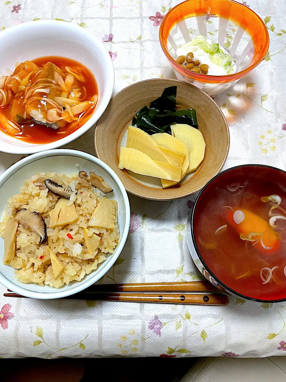 筍の晩御飯|つるひめさん