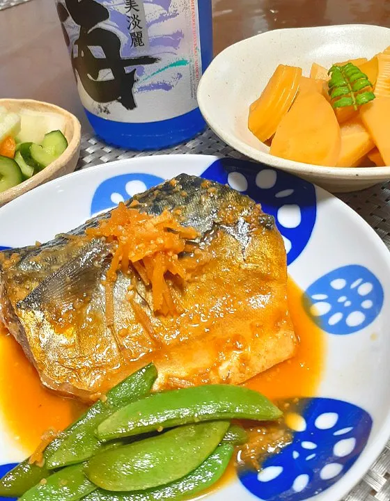 鯖味噌煮🐟

たけのこ煮|びせんさん