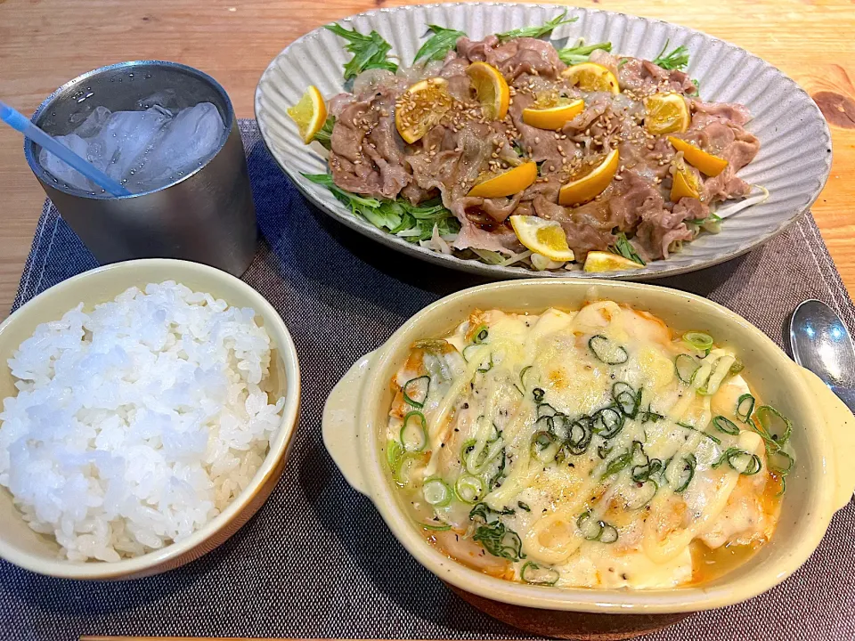 Snapdishの料理写真:今日の晩御飯（R4.4.9）|え〜かさん