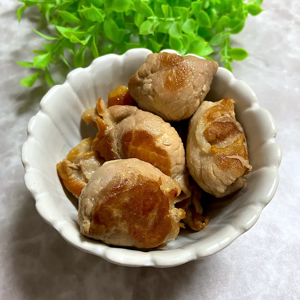 ぶり大根の煮汁活用　うずらの肉巻き|ス〜さんさん