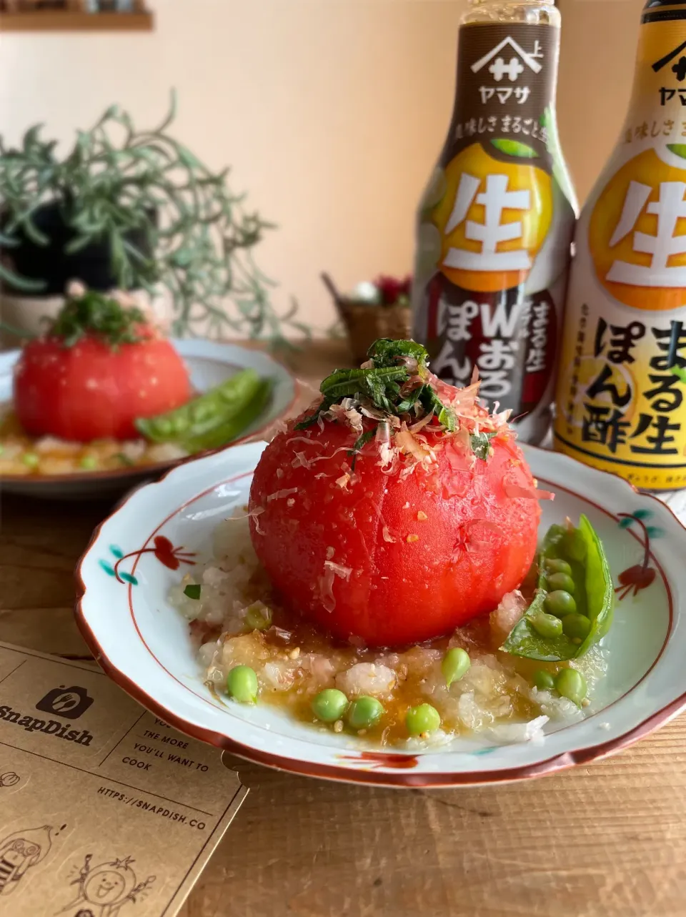 Snapdishの料理写真:冷やし丸ごとトマト🍅|Mariruさん