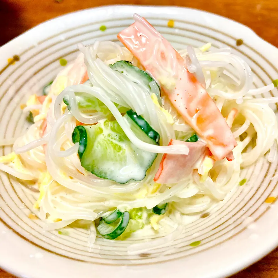 Snapdishの料理写真:春雨サラダ🥗今日は暑かったですね💦|まいりさん