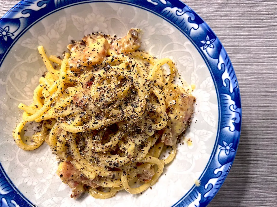 Snapdishの料理写真:Spaghetti alla Carbonara|Rjさん