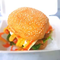 chicken cheese burger|kennyさん