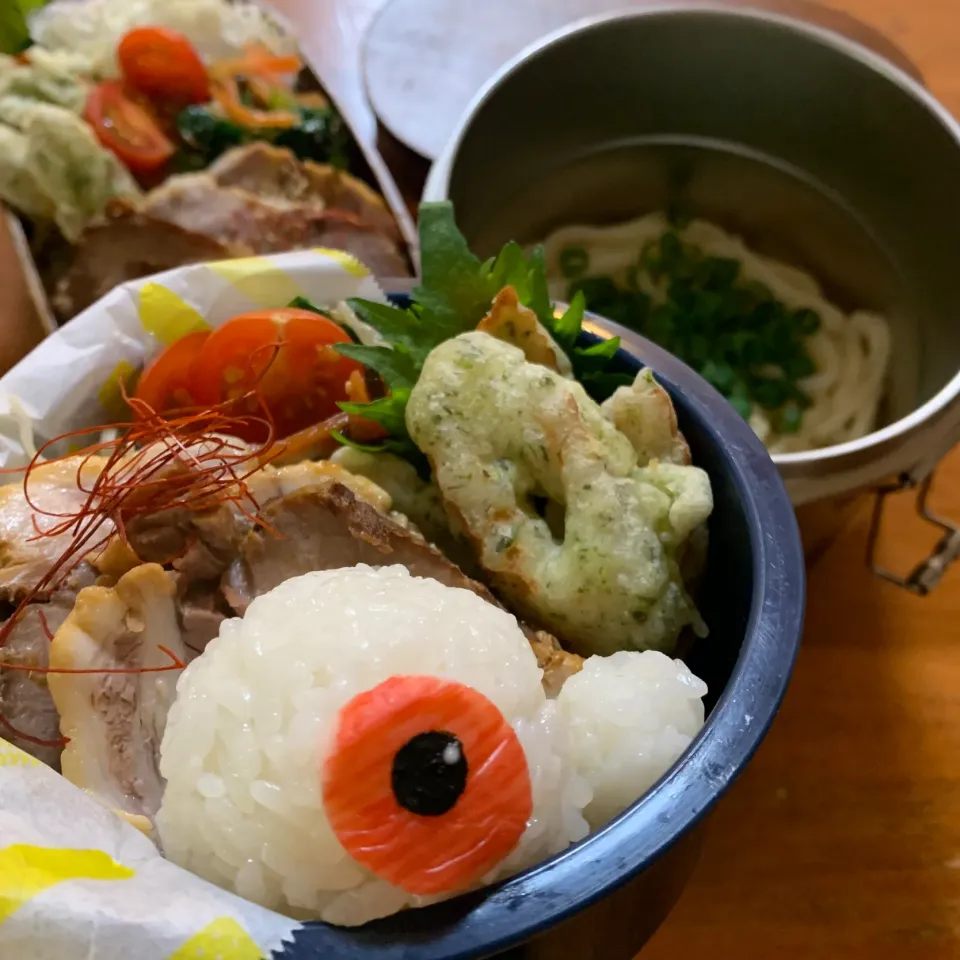 Snapdishの料理写真:うどん弁当|てんさん