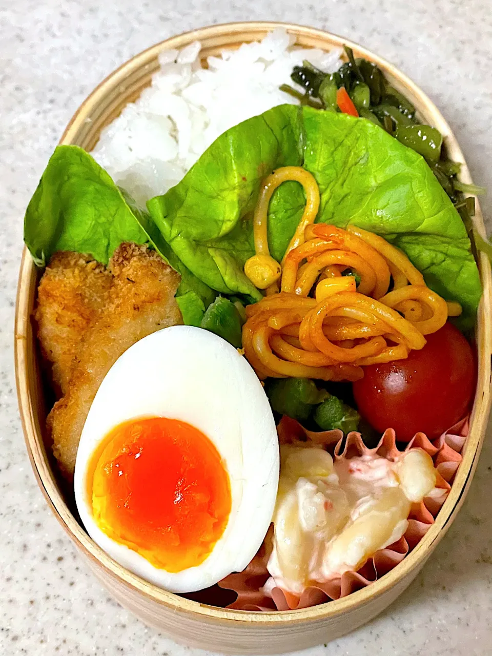 ハーブ鶏の揚げ焼き弁当|besさん