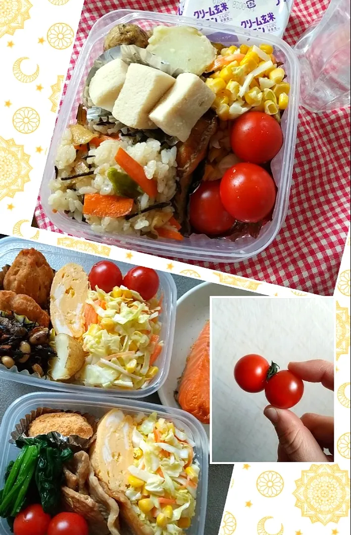 今日のお弁当🍱
2人分🙌🏻|manmalさん