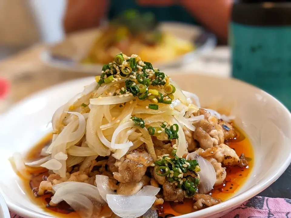 新玉ねぎと豚肉のポン酢あえ☆*°|奈津美さん