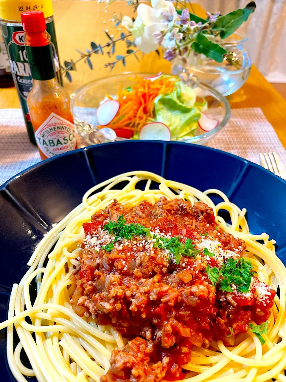 ミートソースパスタ|Mikaさん