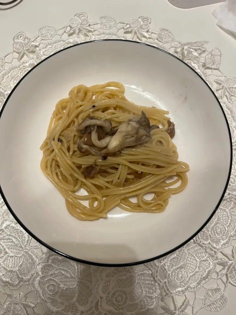 Snapdishの料理写真:長女作 自炊パスタ🍝|きみちさん