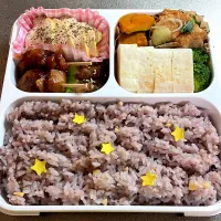 Snapdishの料理写真:鶏ハム弁当|ぴいさん