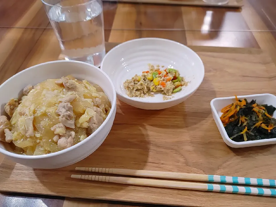 親子丼セット|おてんとさんさん