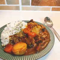 Snapdishの料理写真:いきなりカレービーフ🍛