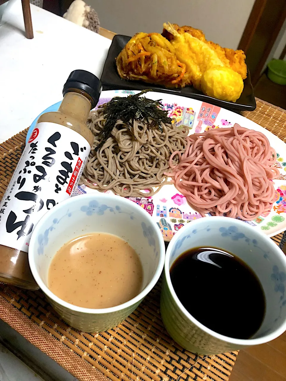 信州くるみ蕎麦と、桜蕎麦を食べ比べ♪|石川洋子さん