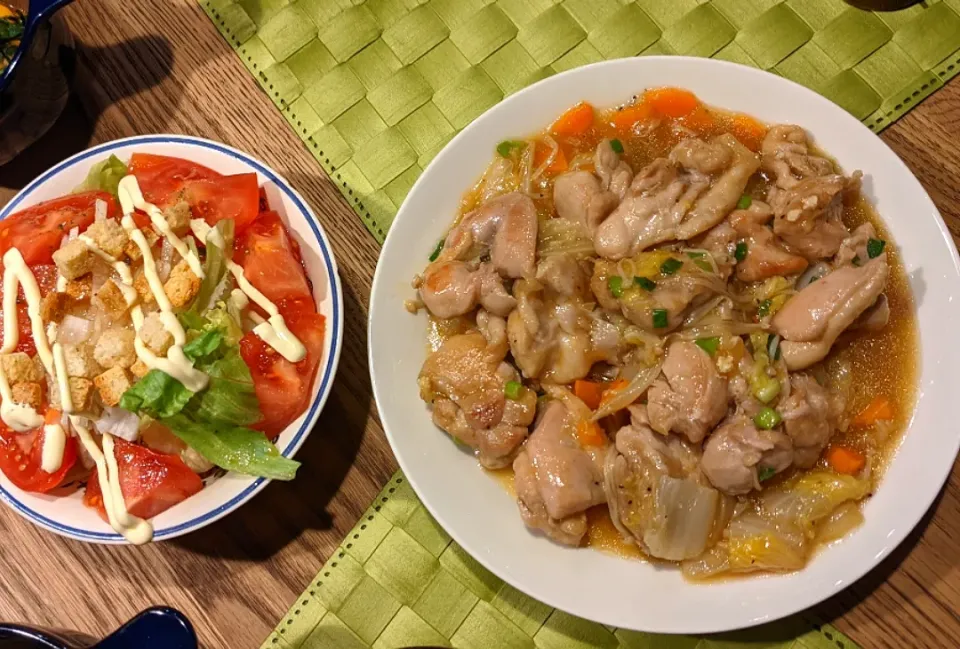 鶏もも肉と白菜のうま煮|まみさん