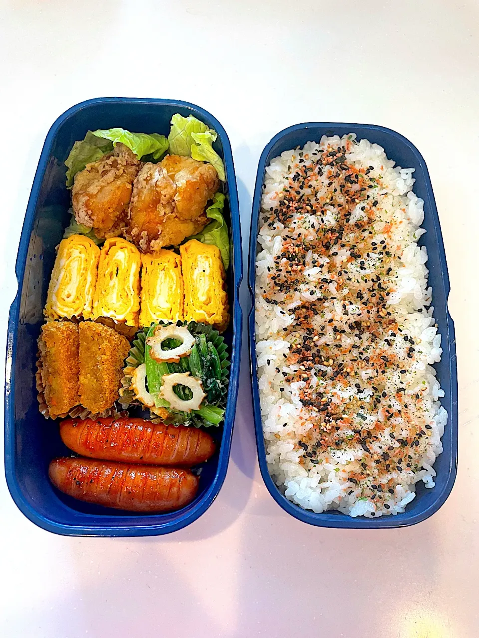 Snapdishの料理写真:〜主人のお弁当〜2022.4.13|yuuさん