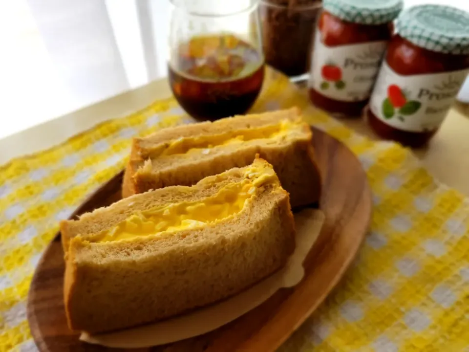 たまごサンド🥪

レシピはコウケンテツさん
ふわっとろったまごサンド|みるくここあさん