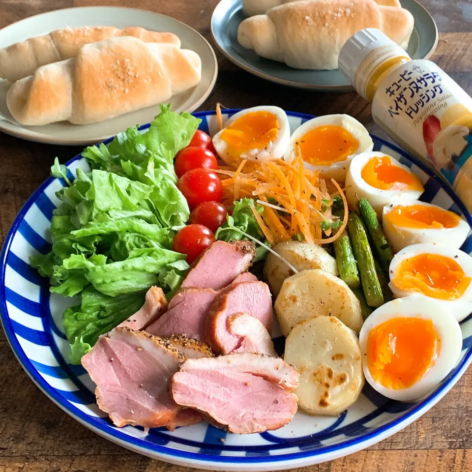 🥗ゆで卵としゃがいものペイザンヌサラダ🥗|ユッキーさん