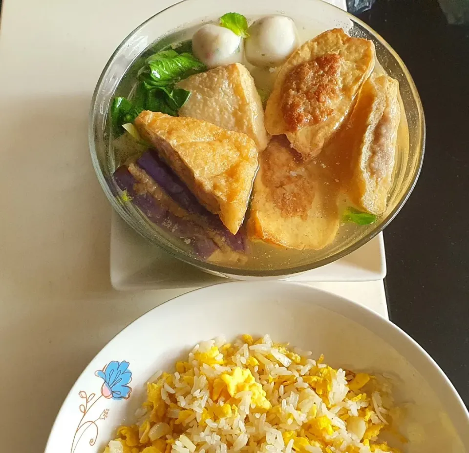 酿豆腐 蛋炒饭💕🤤😋|🌷lynnlicious🌷さん