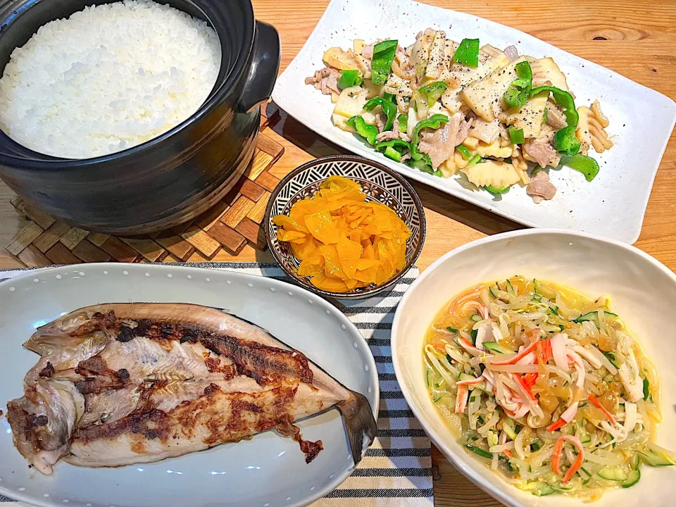 Snapdishの料理写真:今日の晩御飯（R4.4.13）|え〜かさん