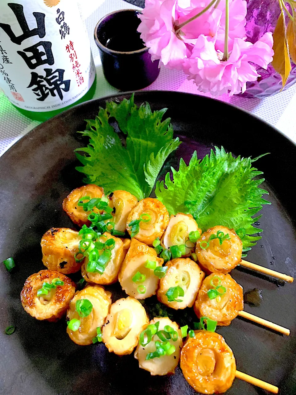 ネギちくわの串　照り焼き|シュトママさん