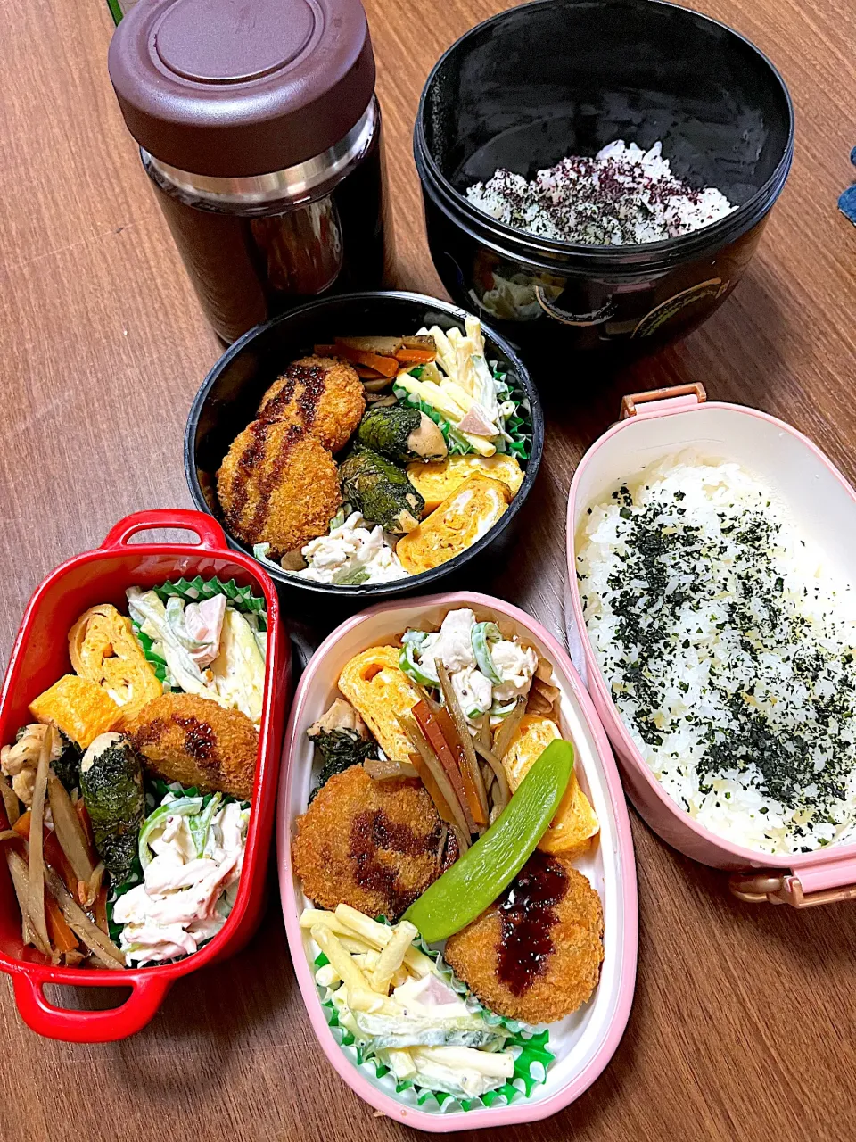 4月14日。家族弁当。|美也子さん