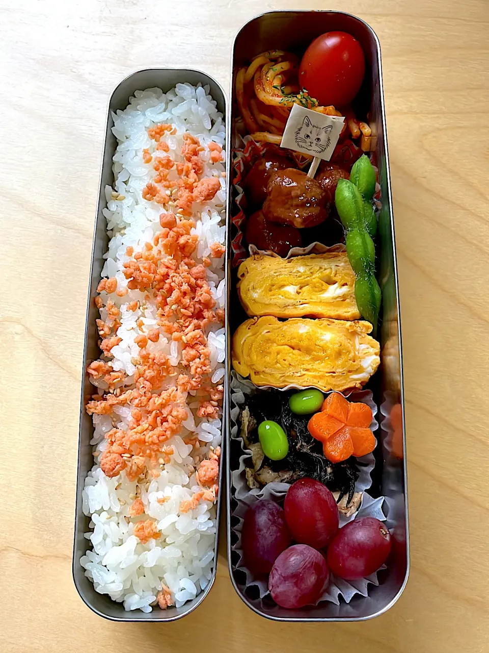 今日の中学生男子弁当🍱|はぴたさん