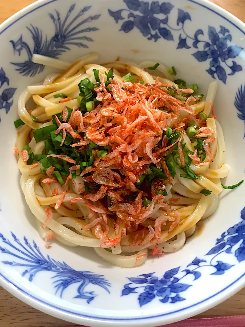 Snapdishの料理写真:ニラと干しエビのまぜ麺🌟|kaokaoさん