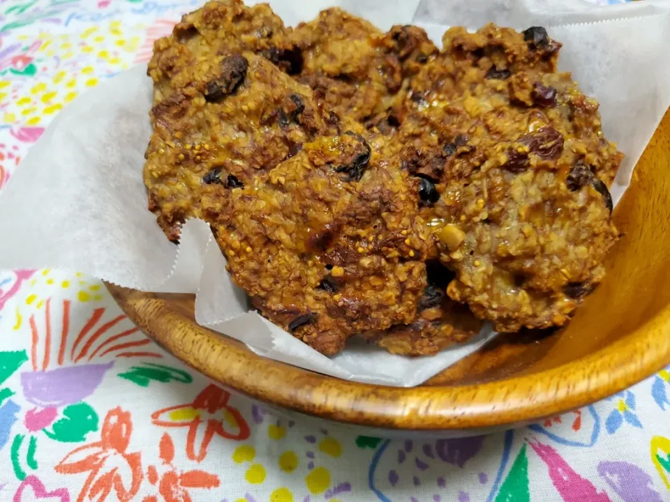 ましてさんの料理 バナナオートミールクッキー🍪|みよぱさん