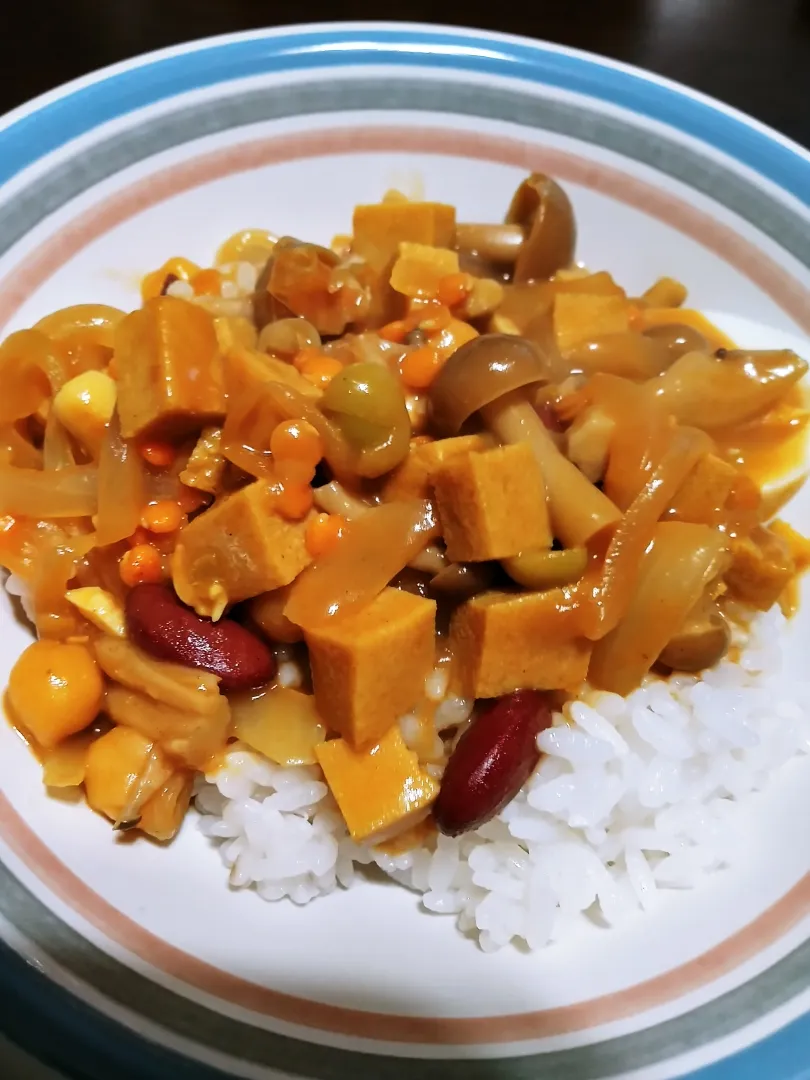 高野豆腐入りカレー🍛|えっこさん