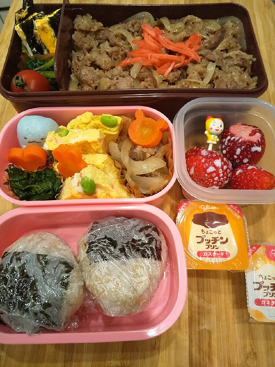 牛丼弁当🌸|うさぎさん