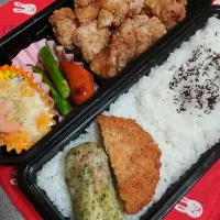 Snapdishの料理写真:唐揚げ弁当|M Kさん