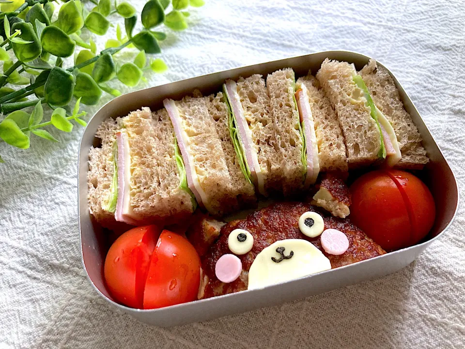 ＊くまさん弁当＊ちびたん年長さんお弁当＊|＊抹茶＊さん