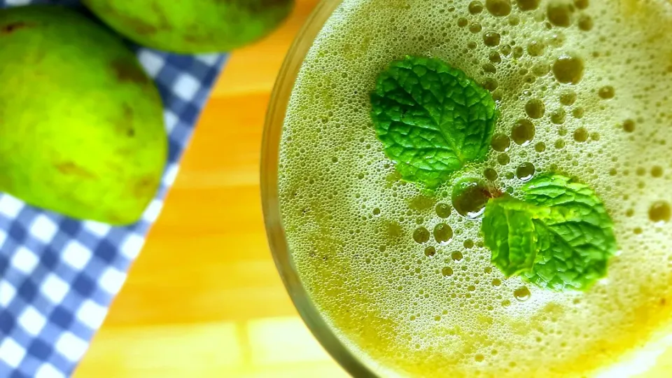 Aam Panna Recipe | Green Mango Mint Drinks | Iftar Drink | Mocktail Recipes|Recipes By Fizaさん