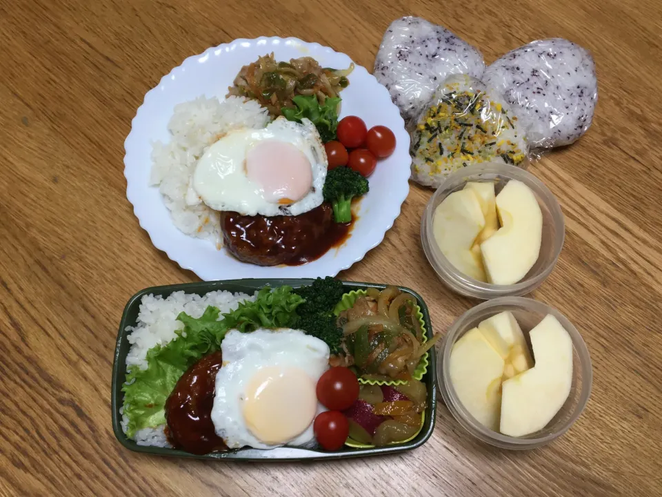 ロコモコ丼弁当|ゆさん